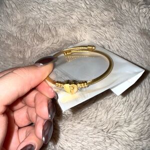 Gold Letter “P” Bracelet